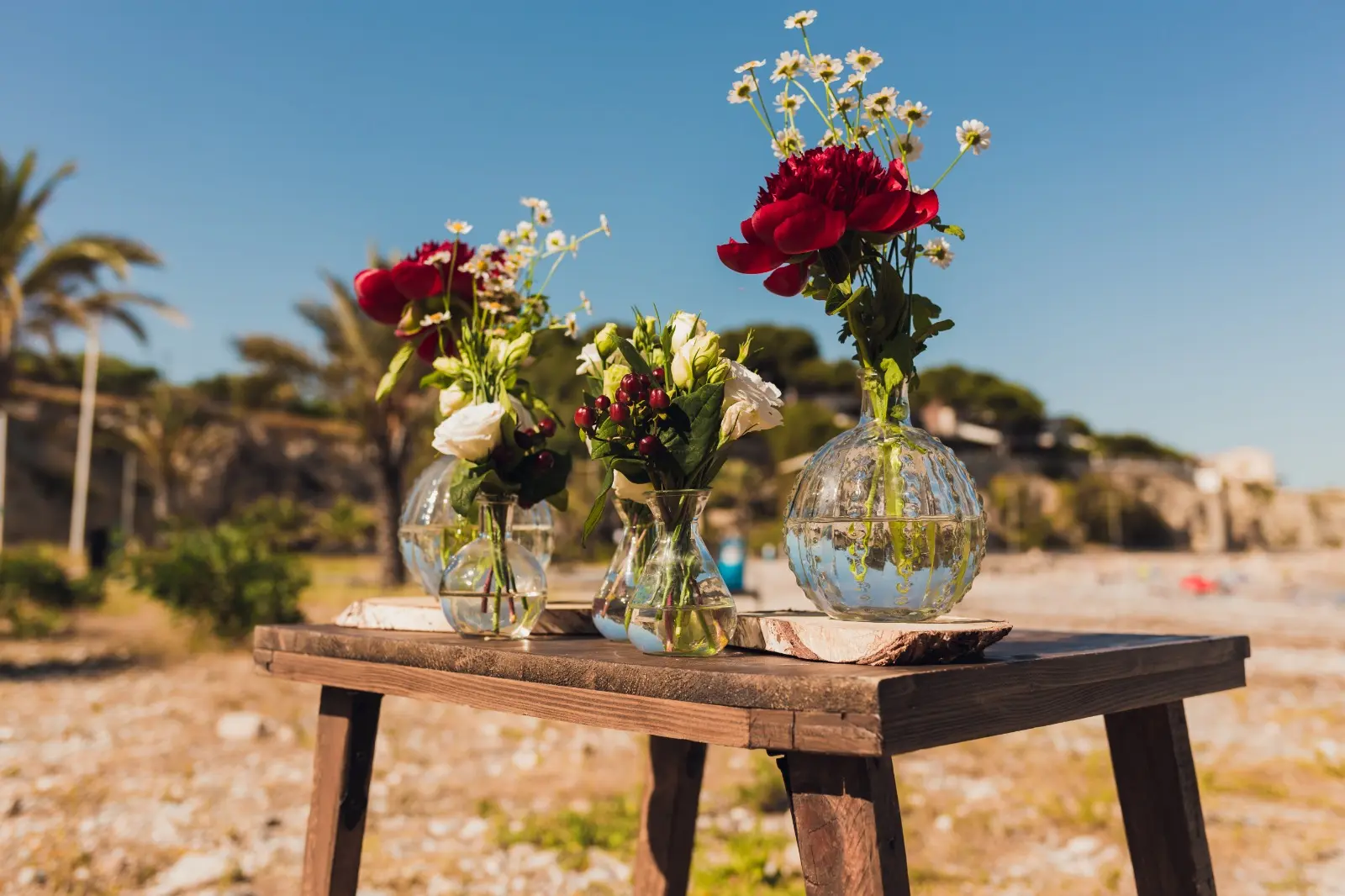 FLORES JARRONES CRISTAL